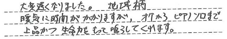 DA3N/Analogueお客様の声4